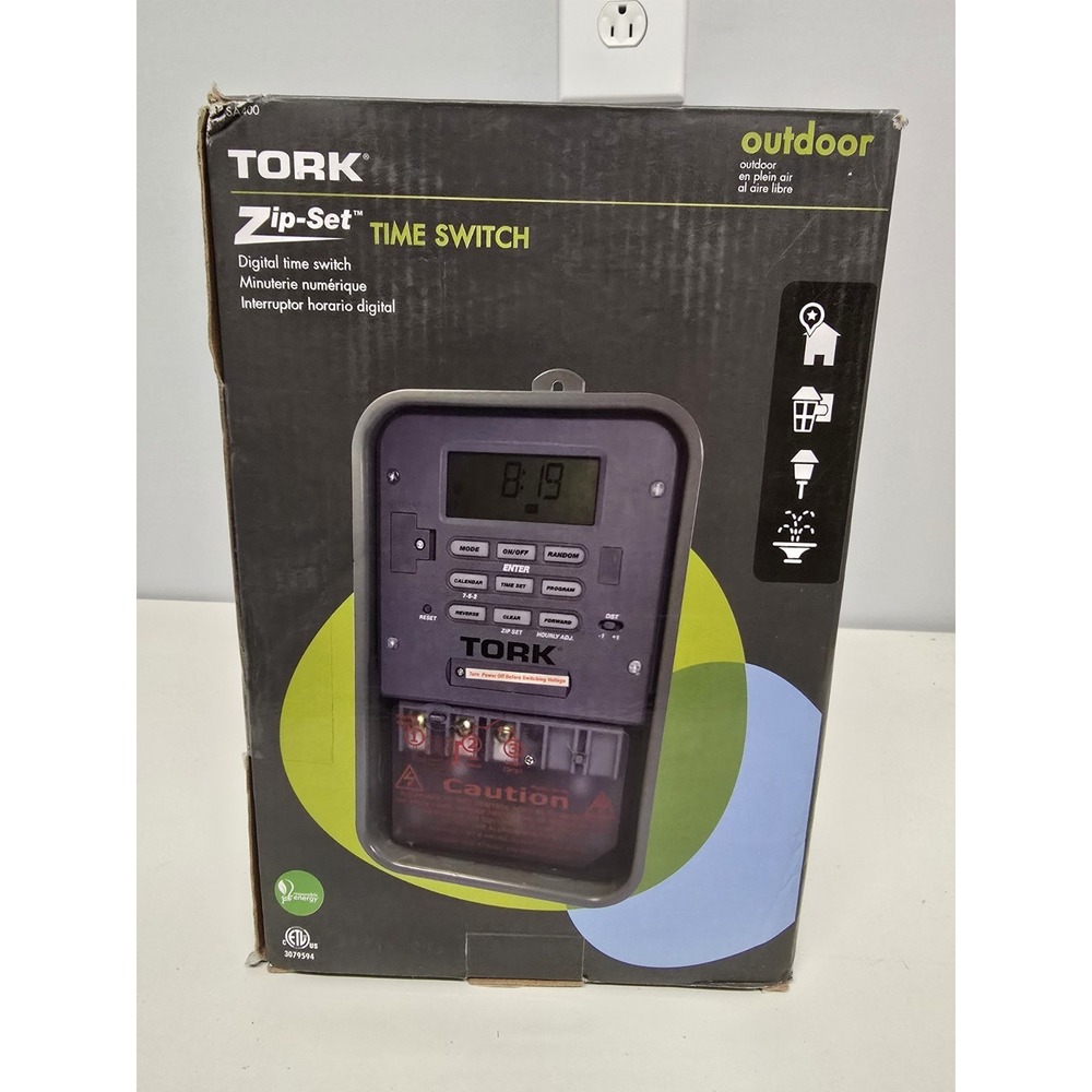 NSI Industries TORK‎ SA400 Zip-Set Electronic Timer 7 Days Programmable